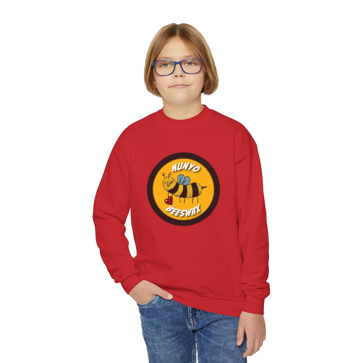 Nunyo Youth Crewneck Sweatshirt