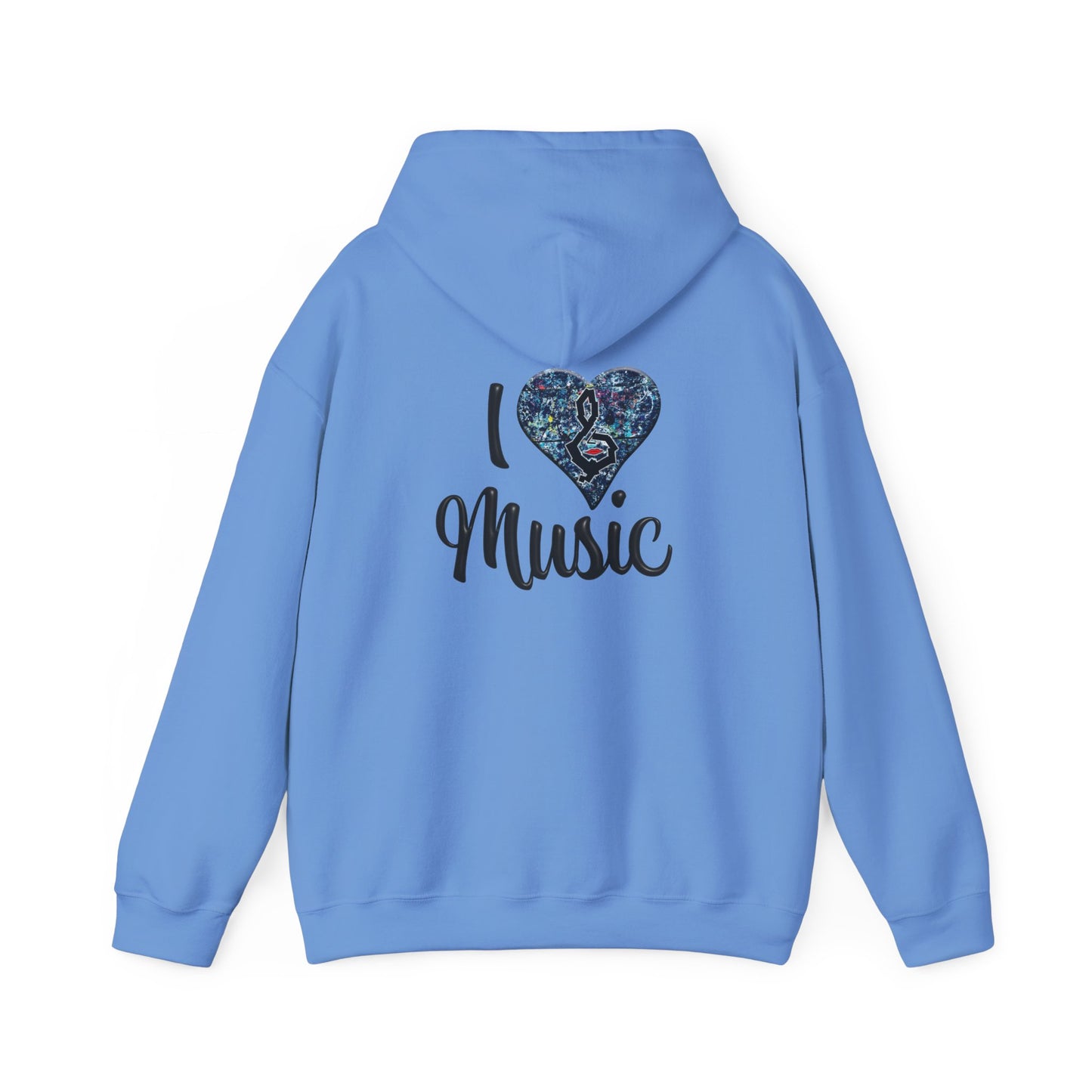 Hunter Hall: I ❤️ Music Heavy Blend Hoodie