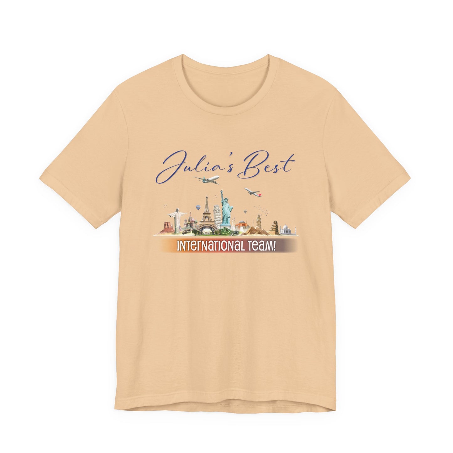 Julia's Best International Team Unisex Jersey Short Sleeve Tee
