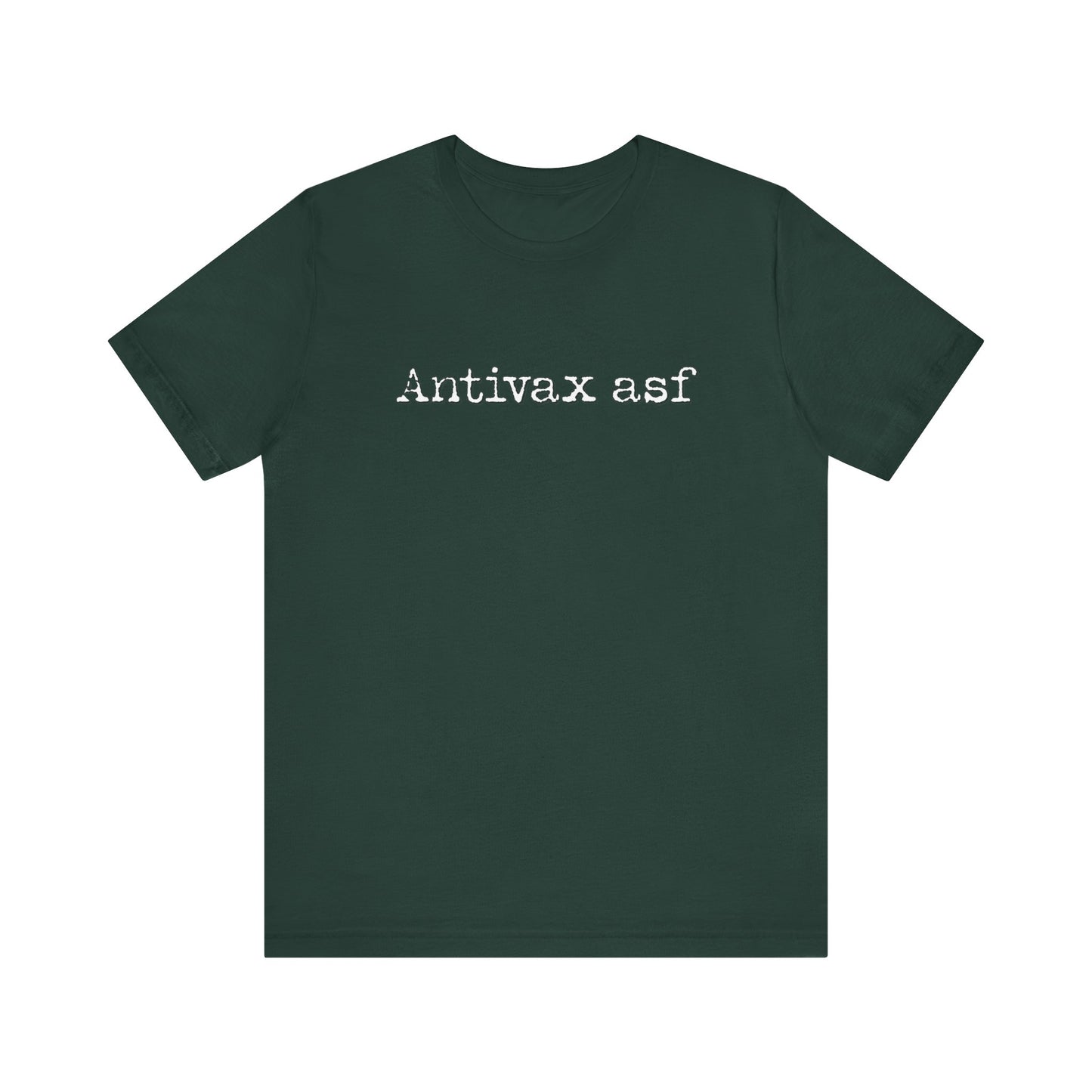 TR Antivax asf Adult Unisex Short Sleeve Tee