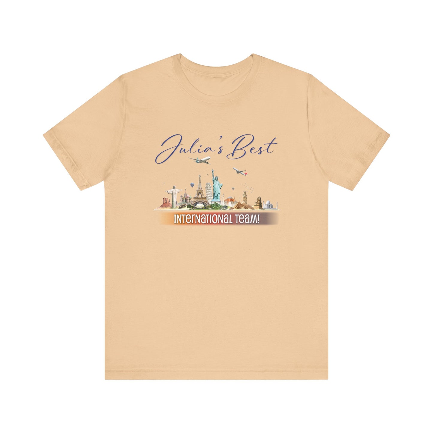 Julia's Best International Team Unisex Jersey Short Sleeve Tee