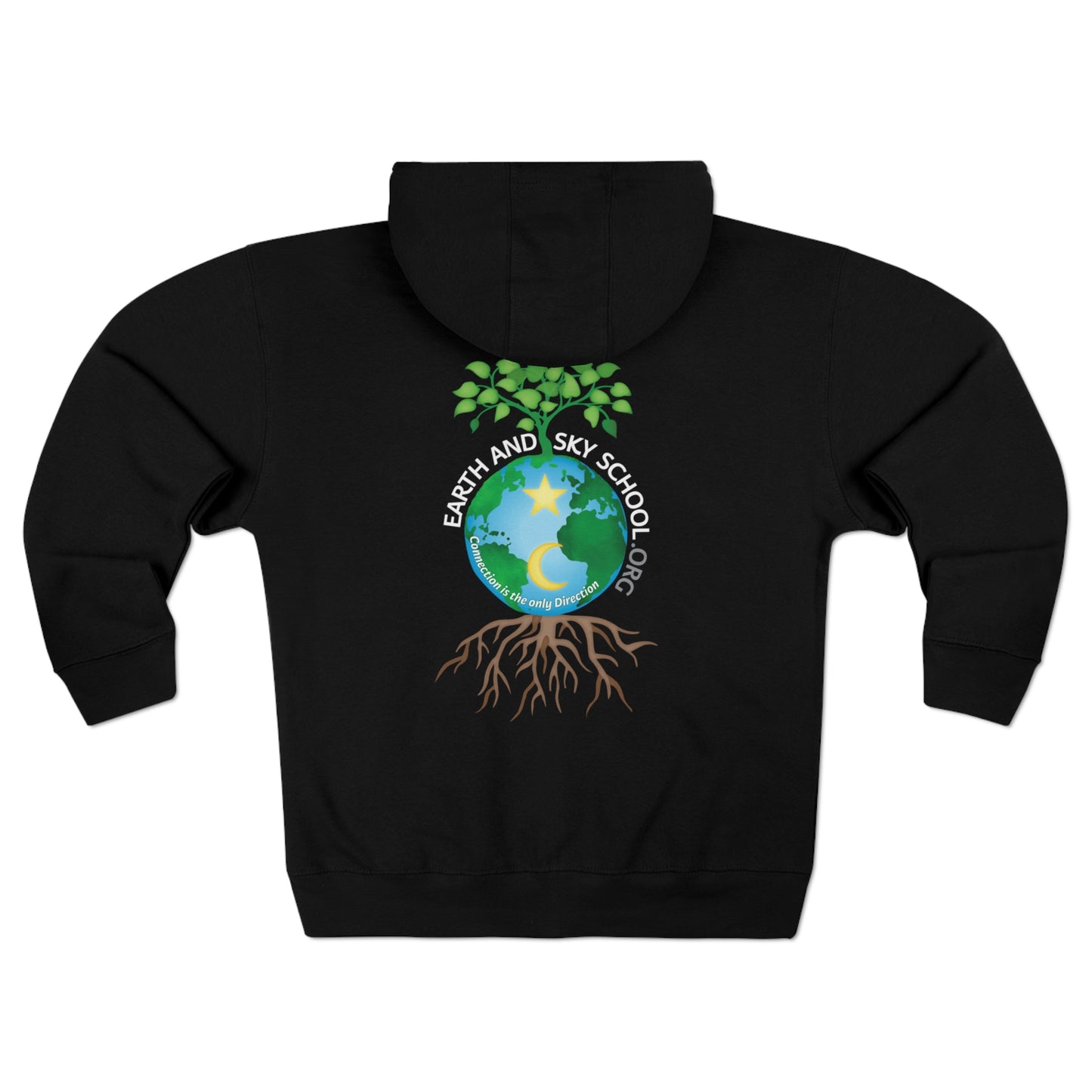 Earth and Sky School Unisex Zip Hoodie