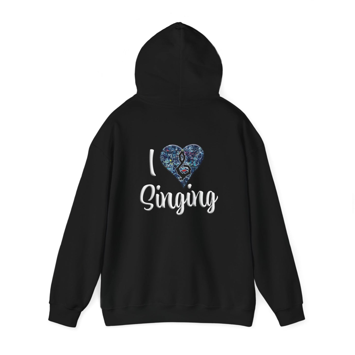 Hunter Hall: I ❤️ Singing Heavy Blend Hoodie