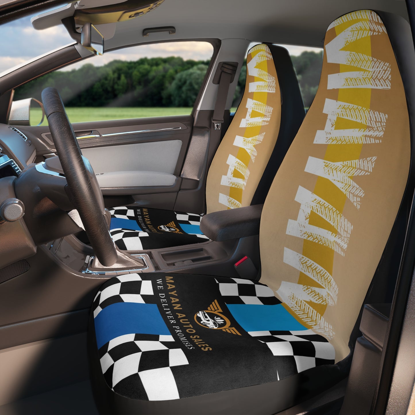 Mayan Car Seat Cover 1