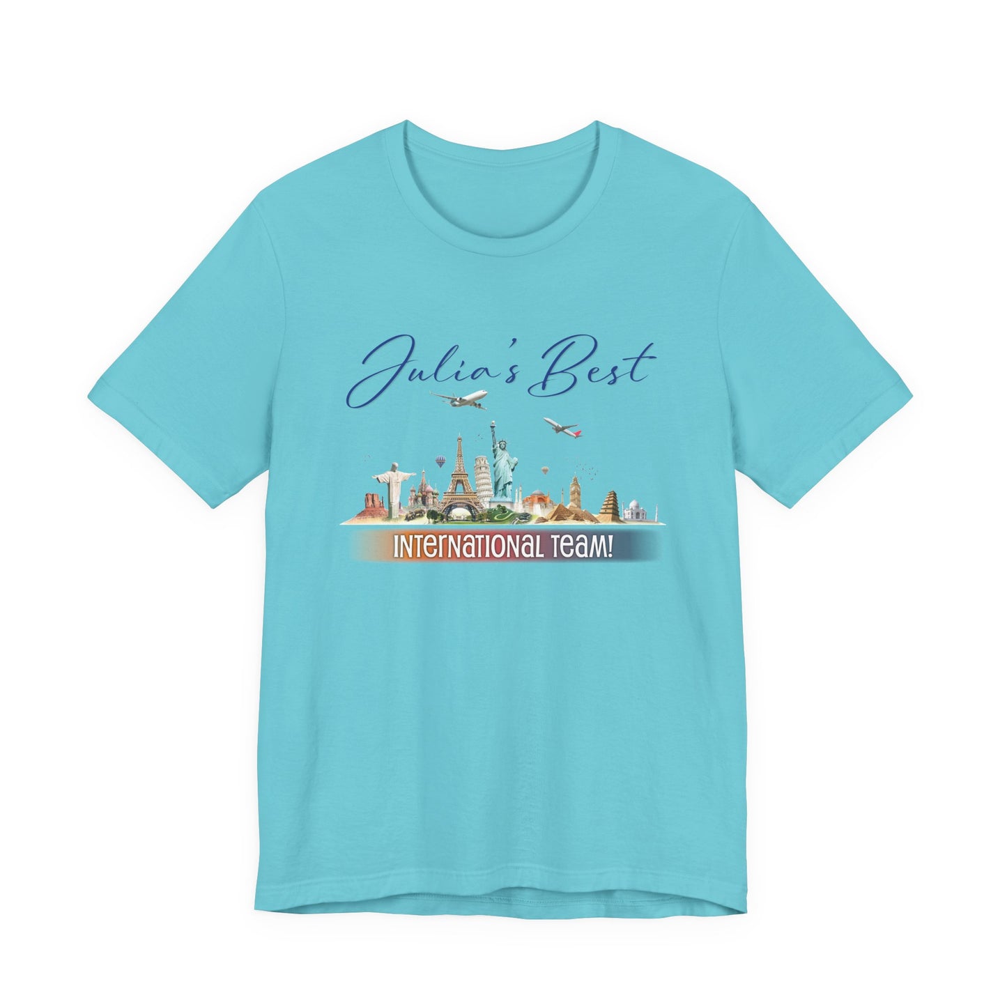 Julia's Best International Team Unisex Jersey Short Sleeve Tee