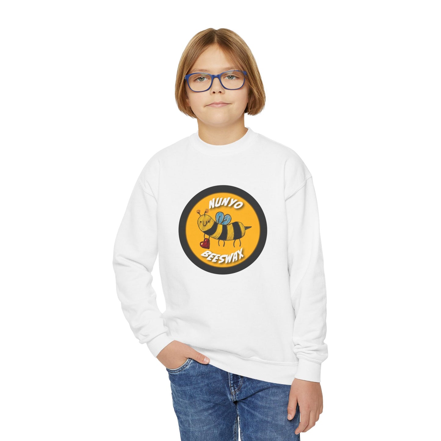 Nunyo Youth Crewneck Sweatshirt