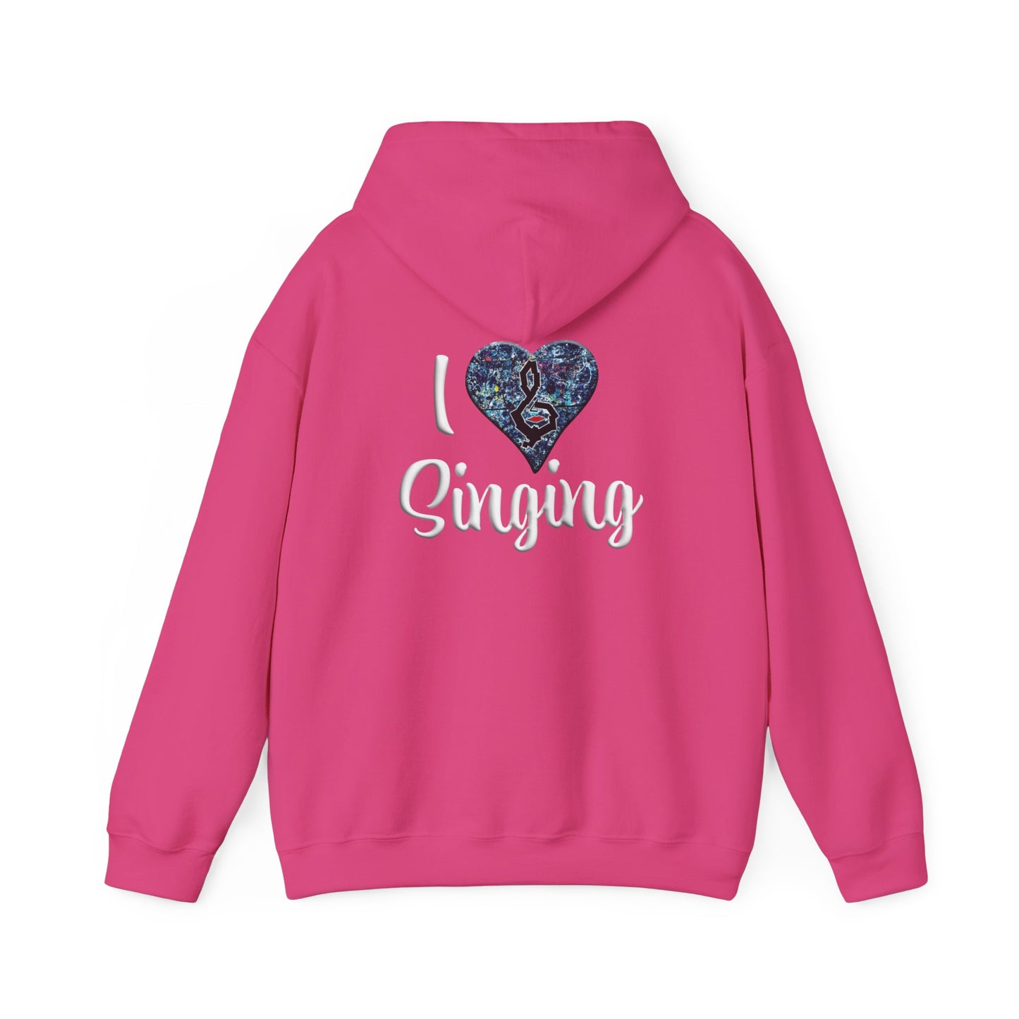 Hunter Hall: I ❤️ Singing Heavy Blend Hoodie