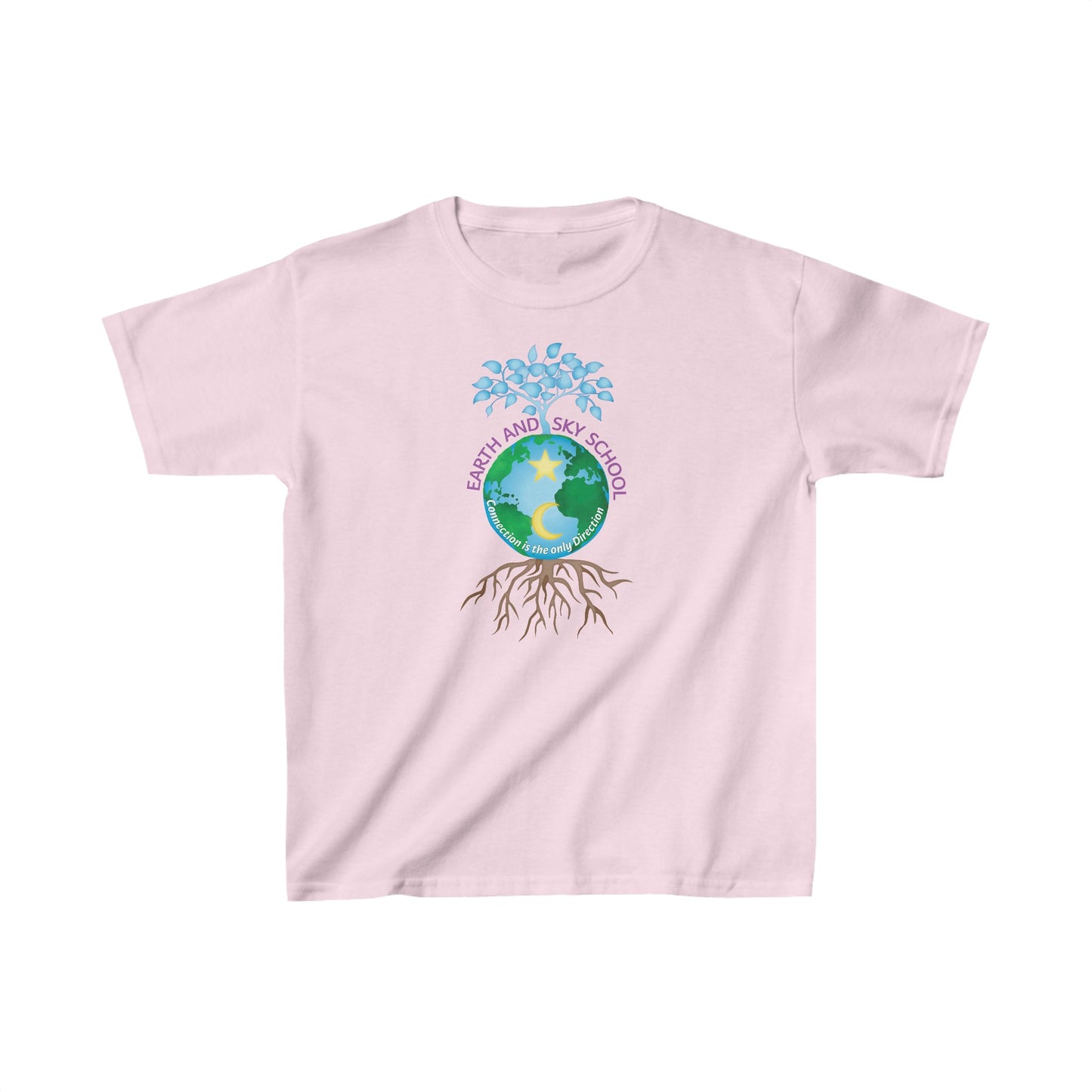 Earth and Sky School Kids 100% Cotton Tee