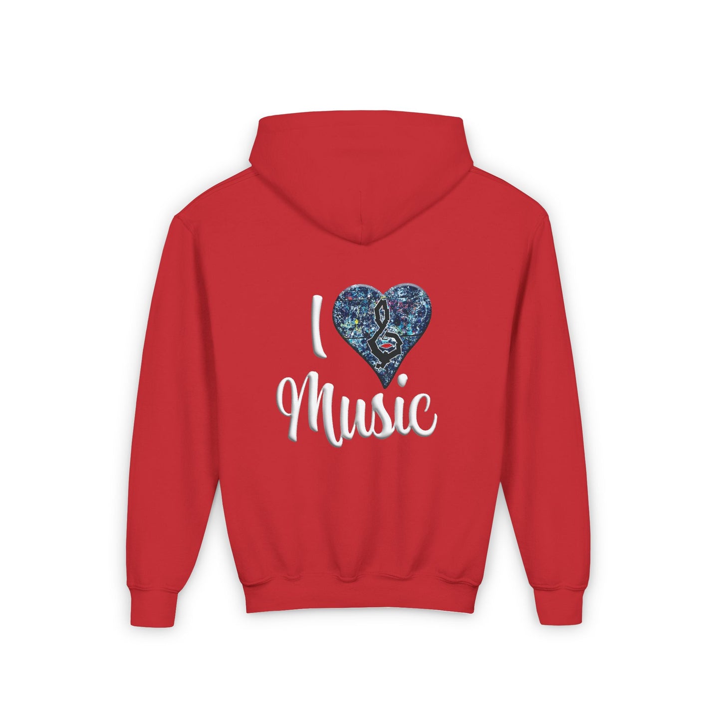 Hunter Hall: I ❤️ Music Youth Hoodie