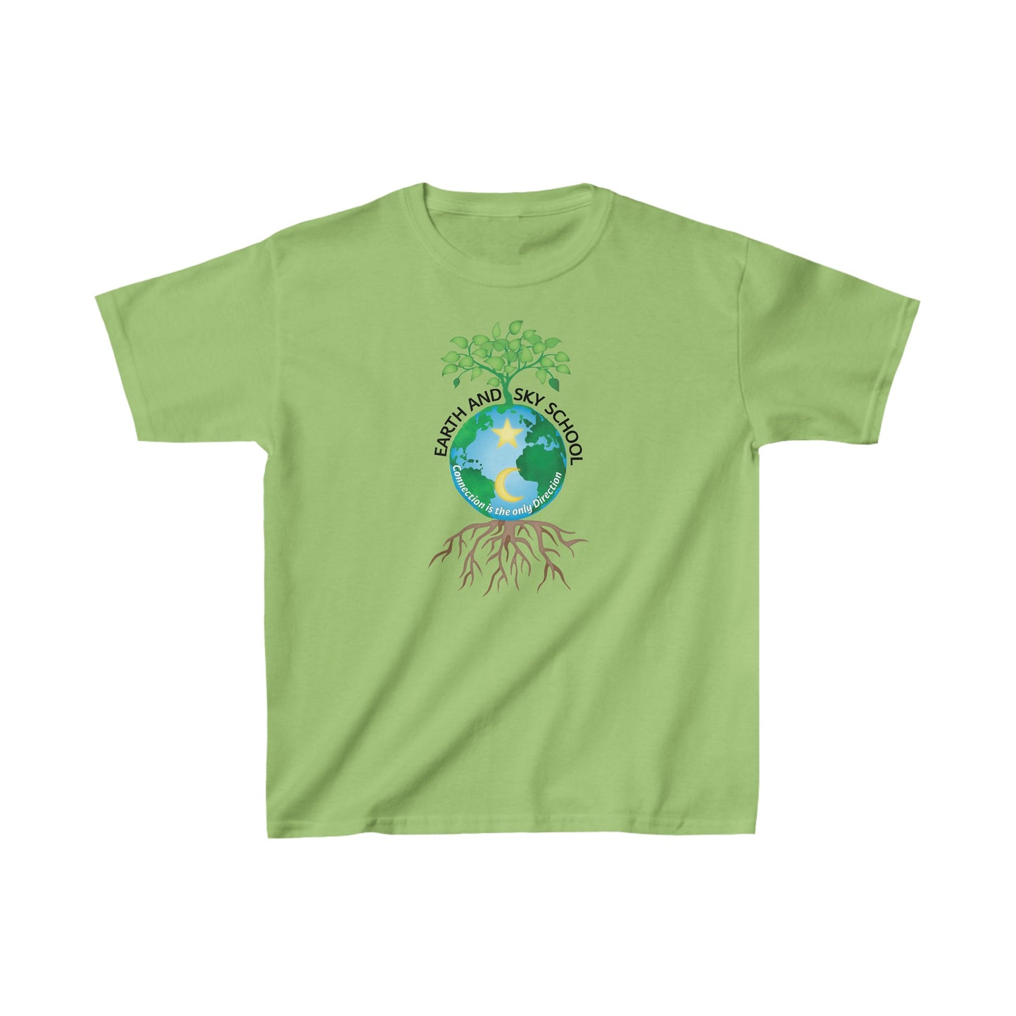 Earth and Sky School Kids 100% Cotton Tee