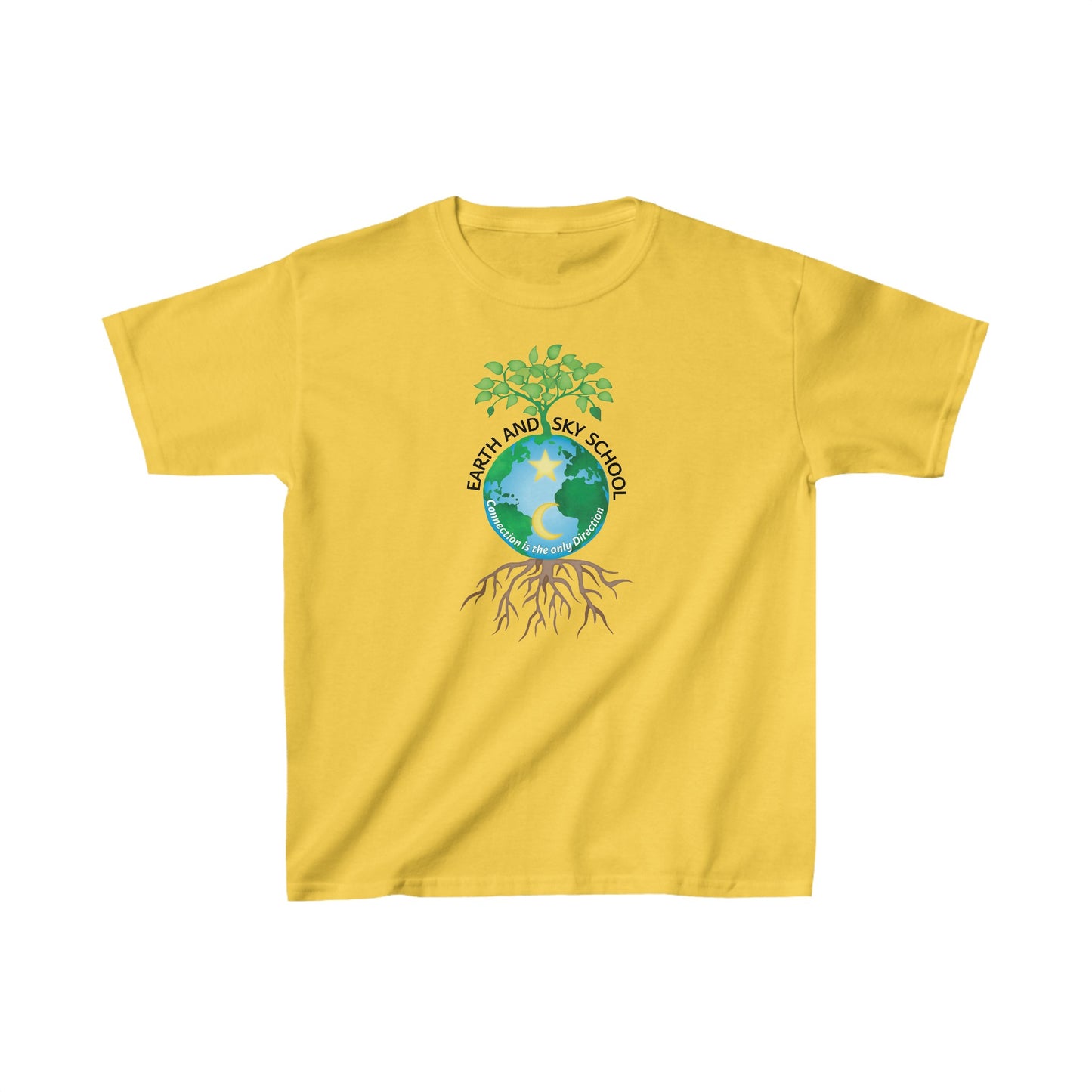 Earth and Sky School Kids 100% Cotton Tee