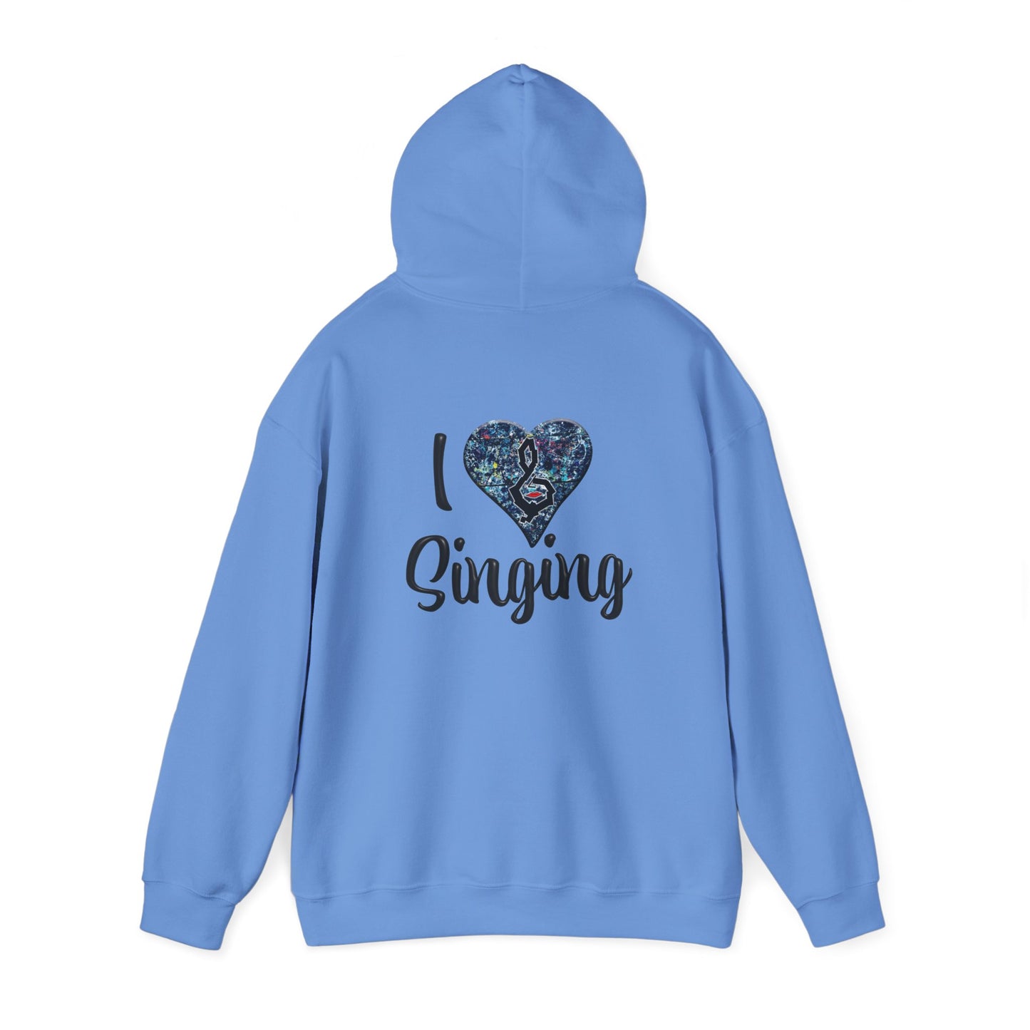 Hunter Hall: I ❤️ Singing Heavy Blend Hoodie