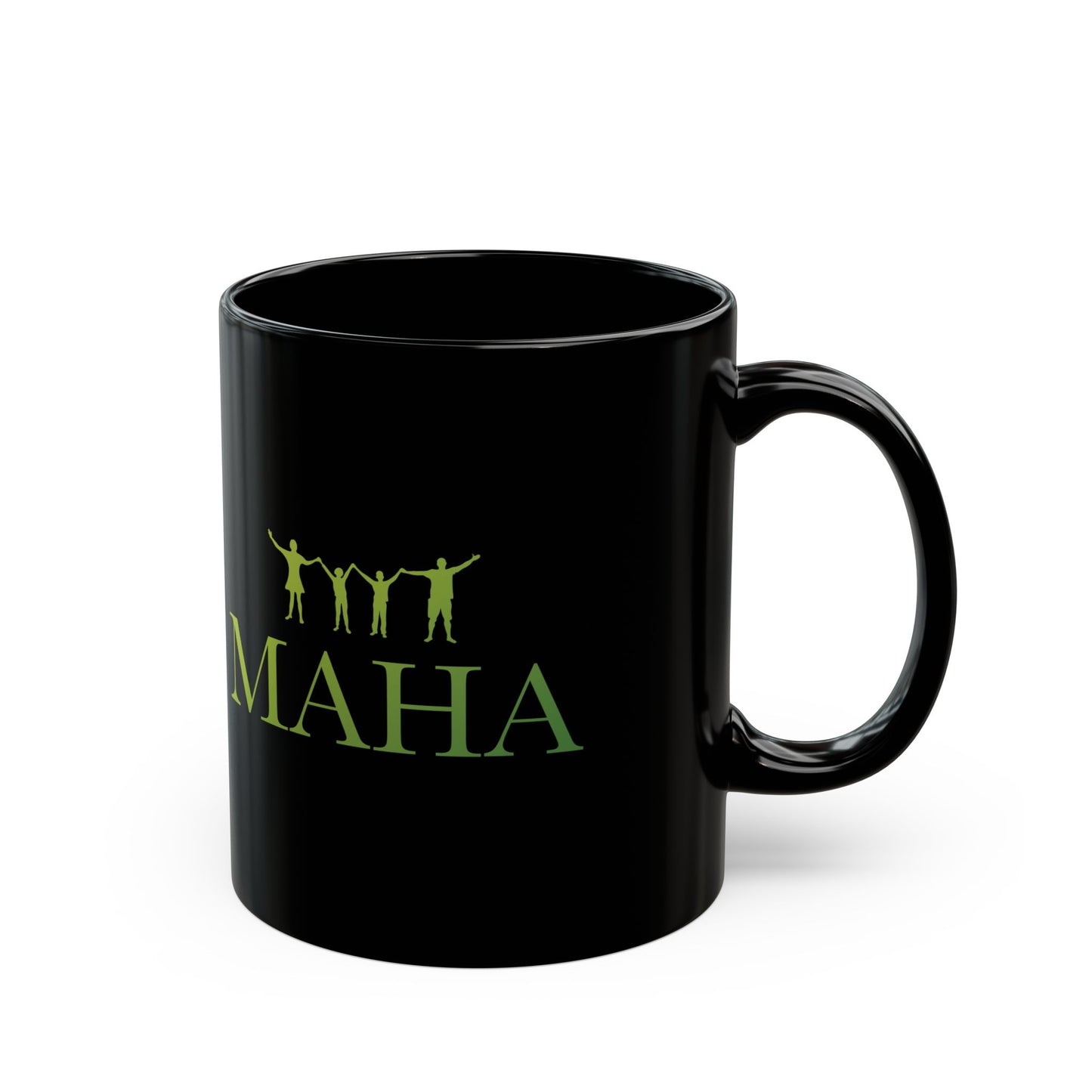 RS MAHA Black Mug (11oz, 15oz)