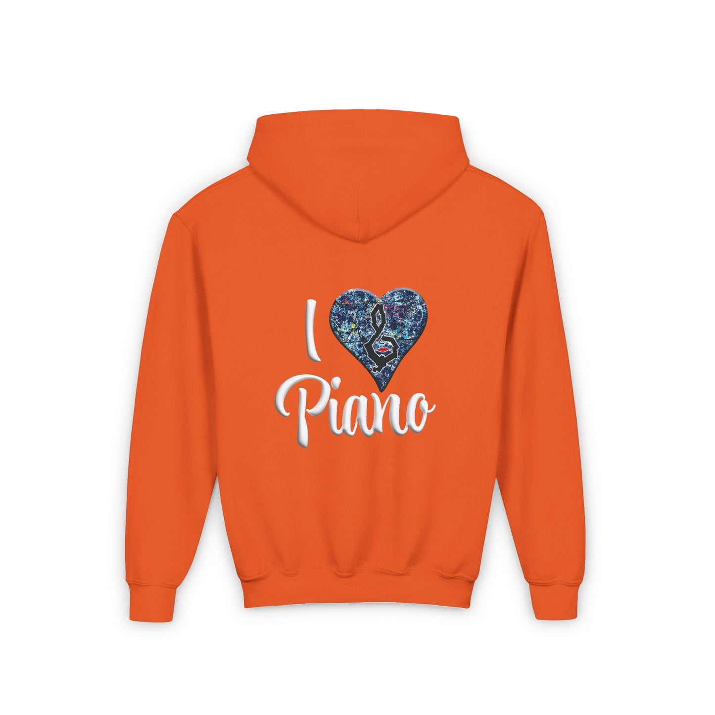 Hunter Hall: I ❤️ Piano Youth Hoodie