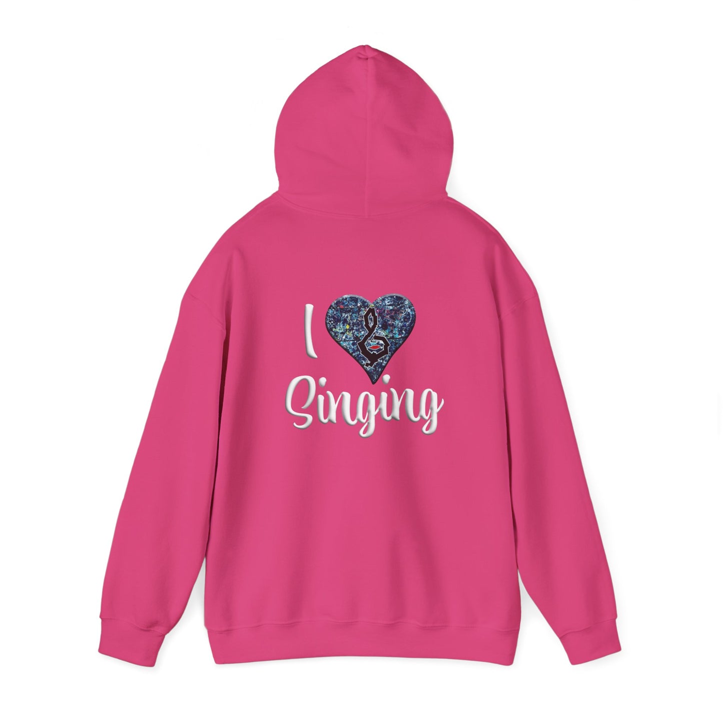 Hunter Hall: I ❤️ Singing Heavy Blend Hoodie