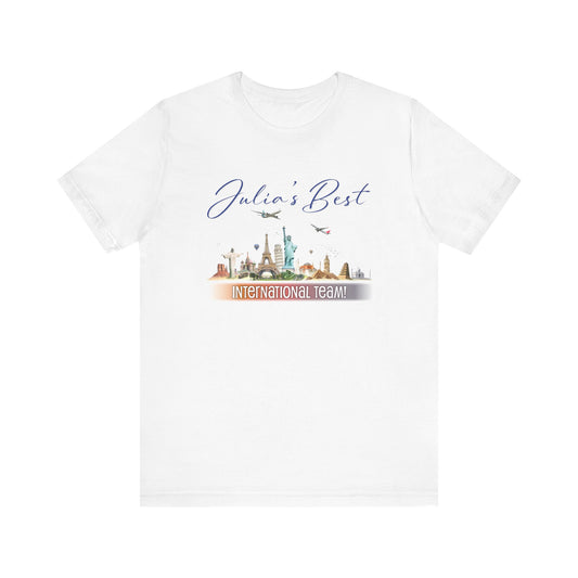 Julia's Best International Team Unisex Jersey Short Sleeve Tee