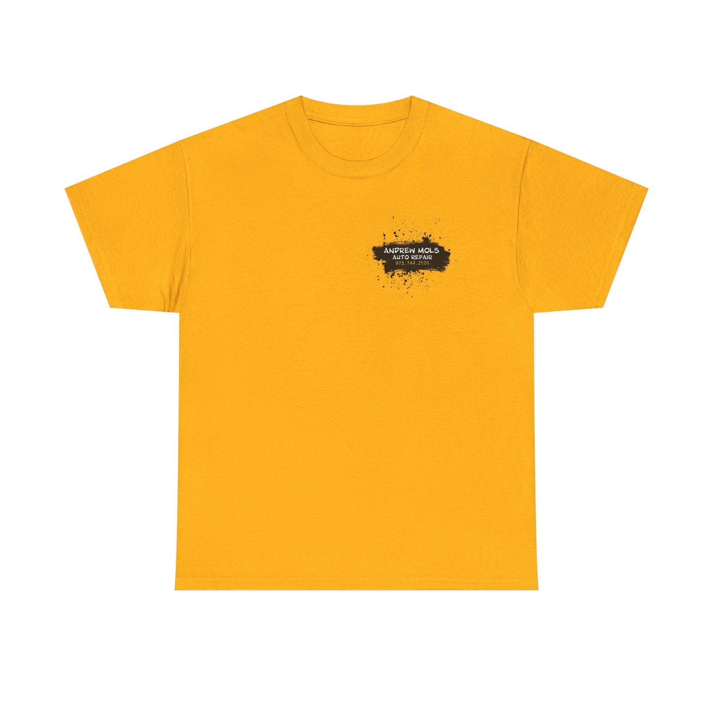 ANDREW MOLS AUTO REPAIR Unisex Heavy Cotton Tee B