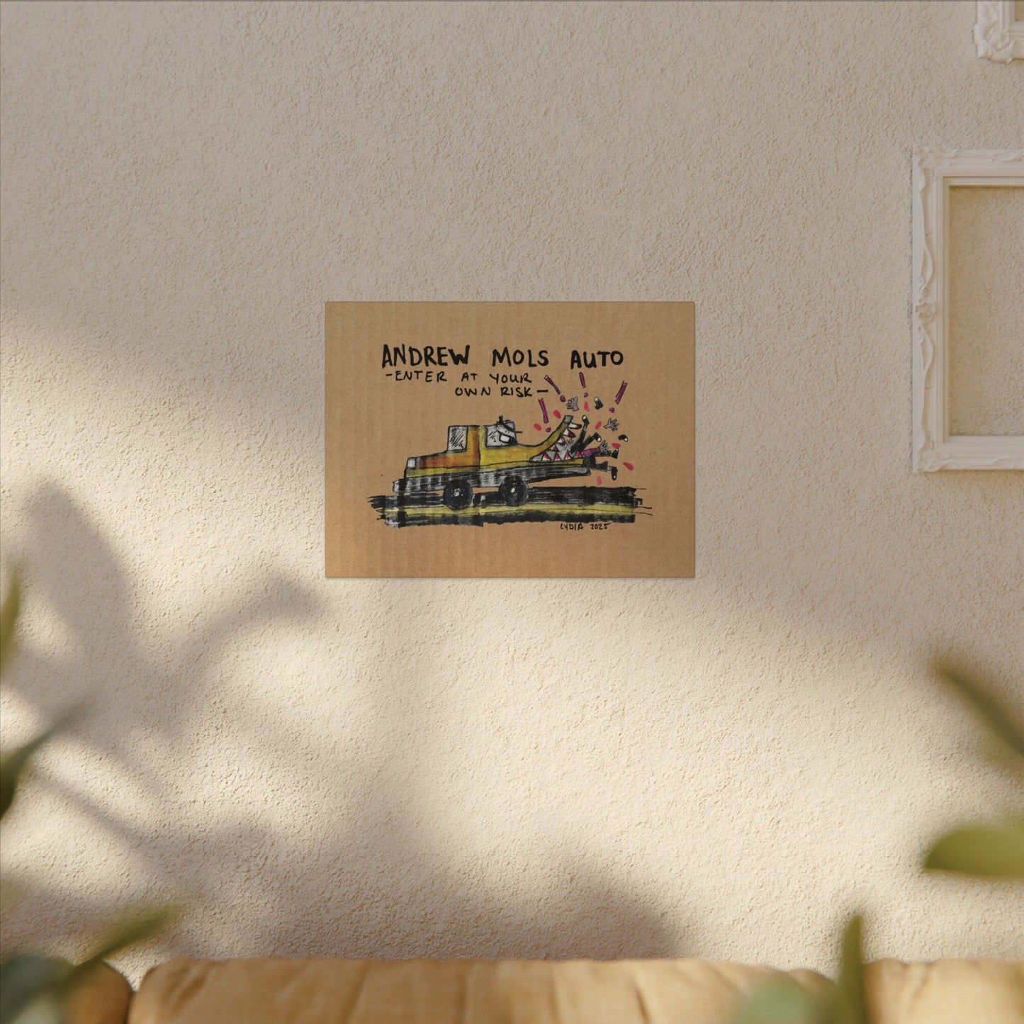 Andrew Mols Matte Canvas, Stretched, 0.75" (Multi-Size)