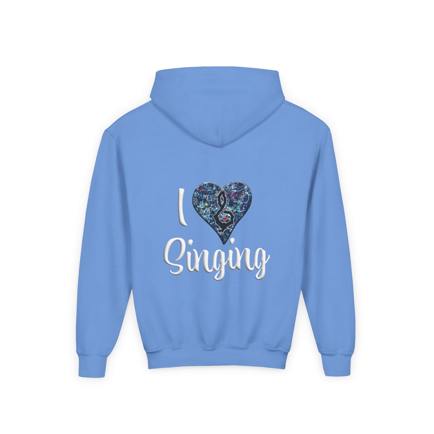 Hunter Hall: I ❤️ Singing Youth Hoodie