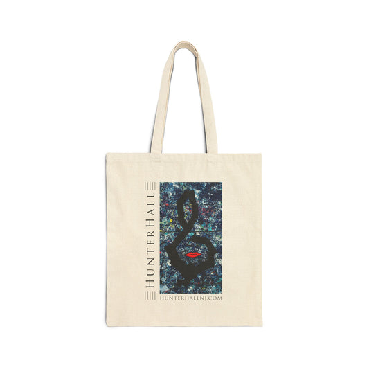 Hunter Hall: Cotton Canvas Tote Bag D3