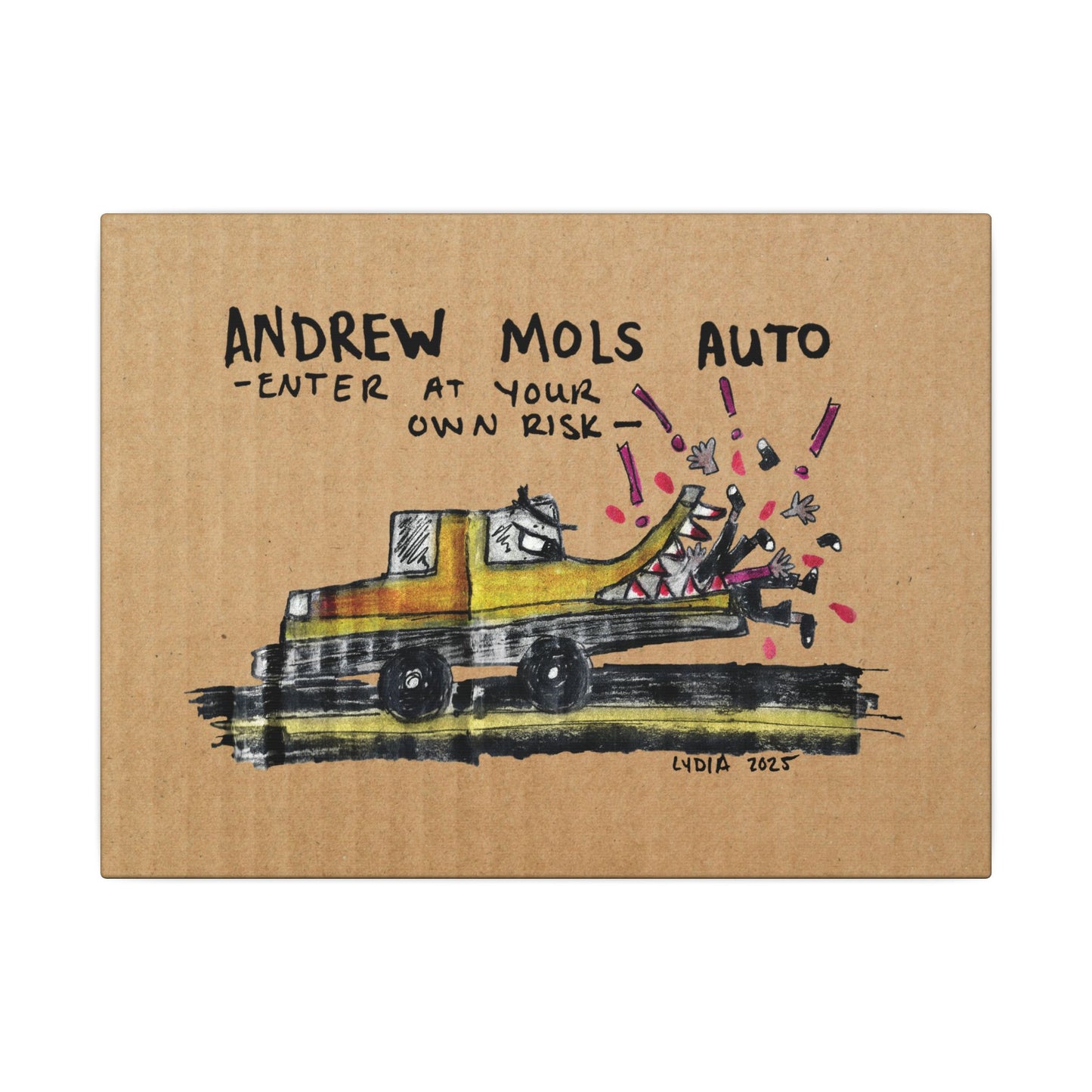 Andrew Mols Matte Canvas, Stretched, 0.75" (Multi-Size)