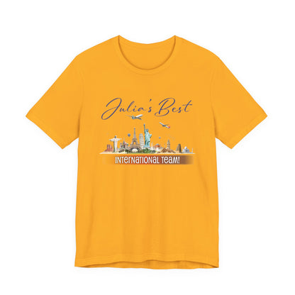 Julia's Best International Team Unisex Jersey Short Sleeve Tee