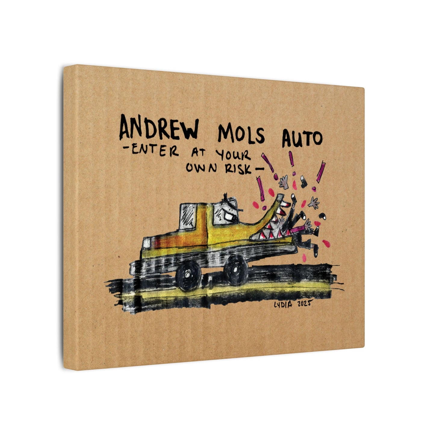 Andrew Mols Matte Canvas, Stretched, 0.75" (Multi-Size)