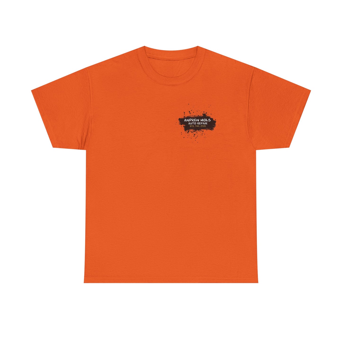 ANDREW MOLS AUTO REPAIR Unisex Heavy Cotton Tee B