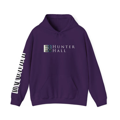 Hunter Hall: Just Practice Guitar and Piano Sleeve Heavy Blend Hoodie