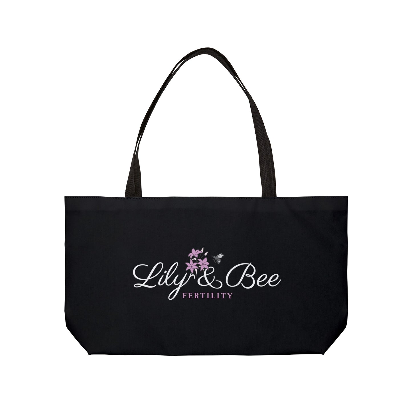 Lily & Bee Weekender Tote - Black
