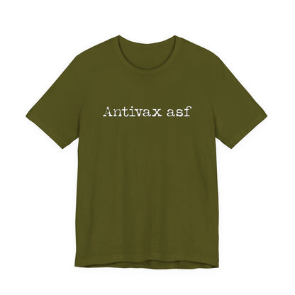 TR Antivax asf Adult Unisex Short Sleeve Tee