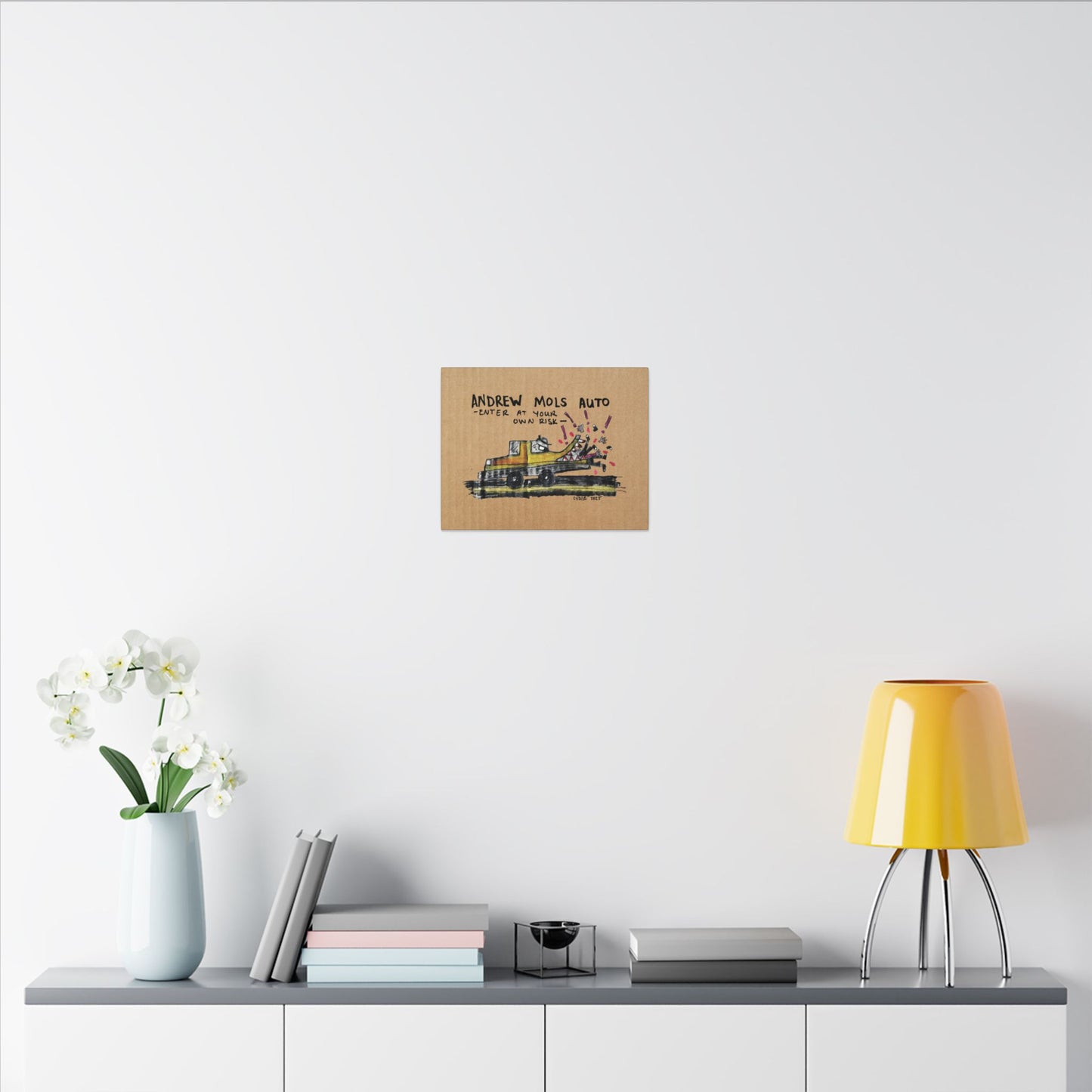 Andrew Mols Matte Canvas, Stretched, 0.75" (Multi-Size)