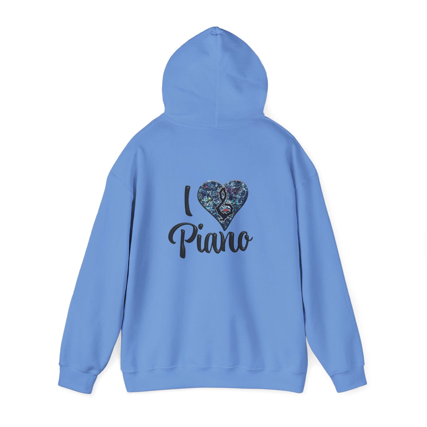 Hunter Hall: I ❤️ Piano Heavy Blend Hoodie