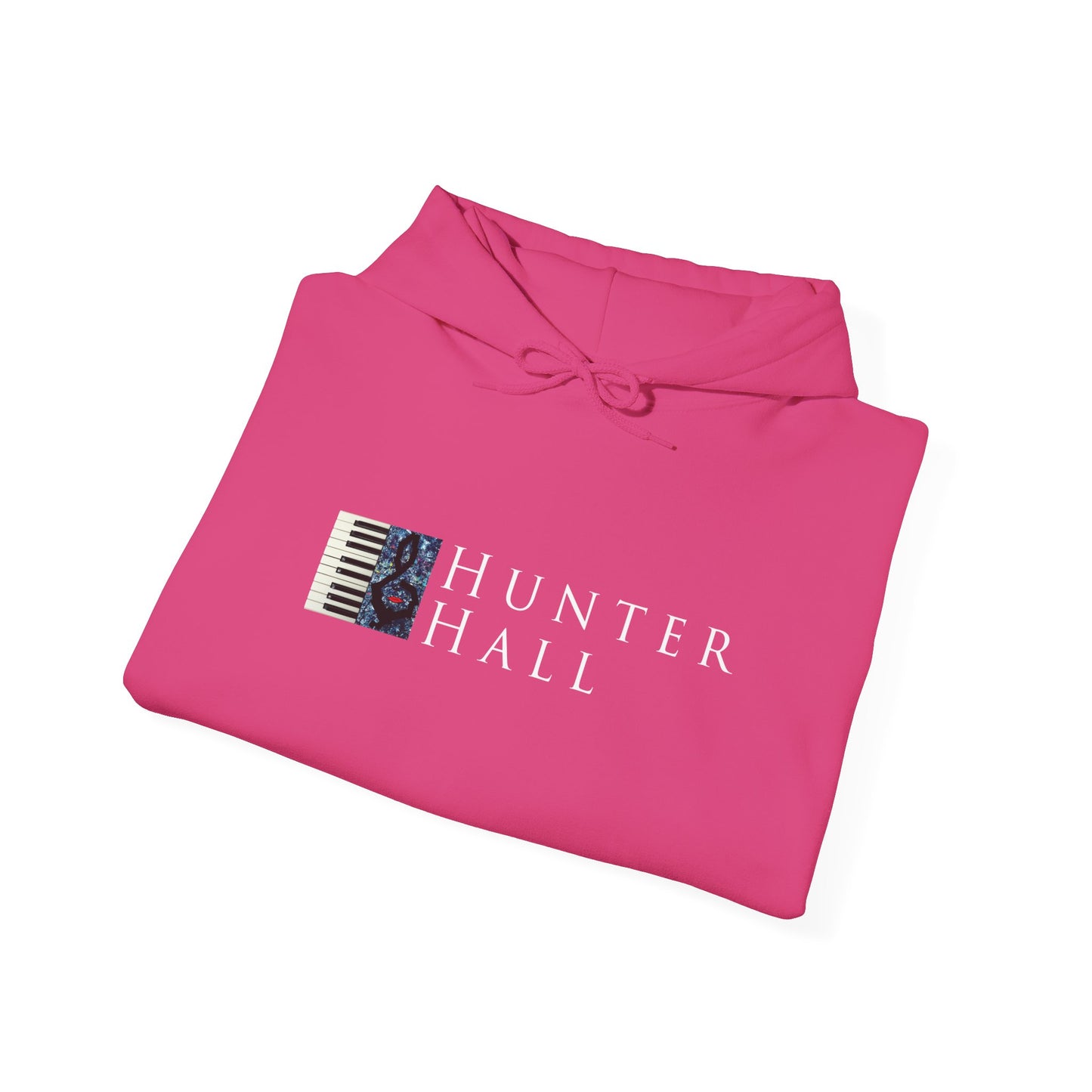 Hunter Hall: Just Practice Piano Sleeve Heavy Blend Hoodie