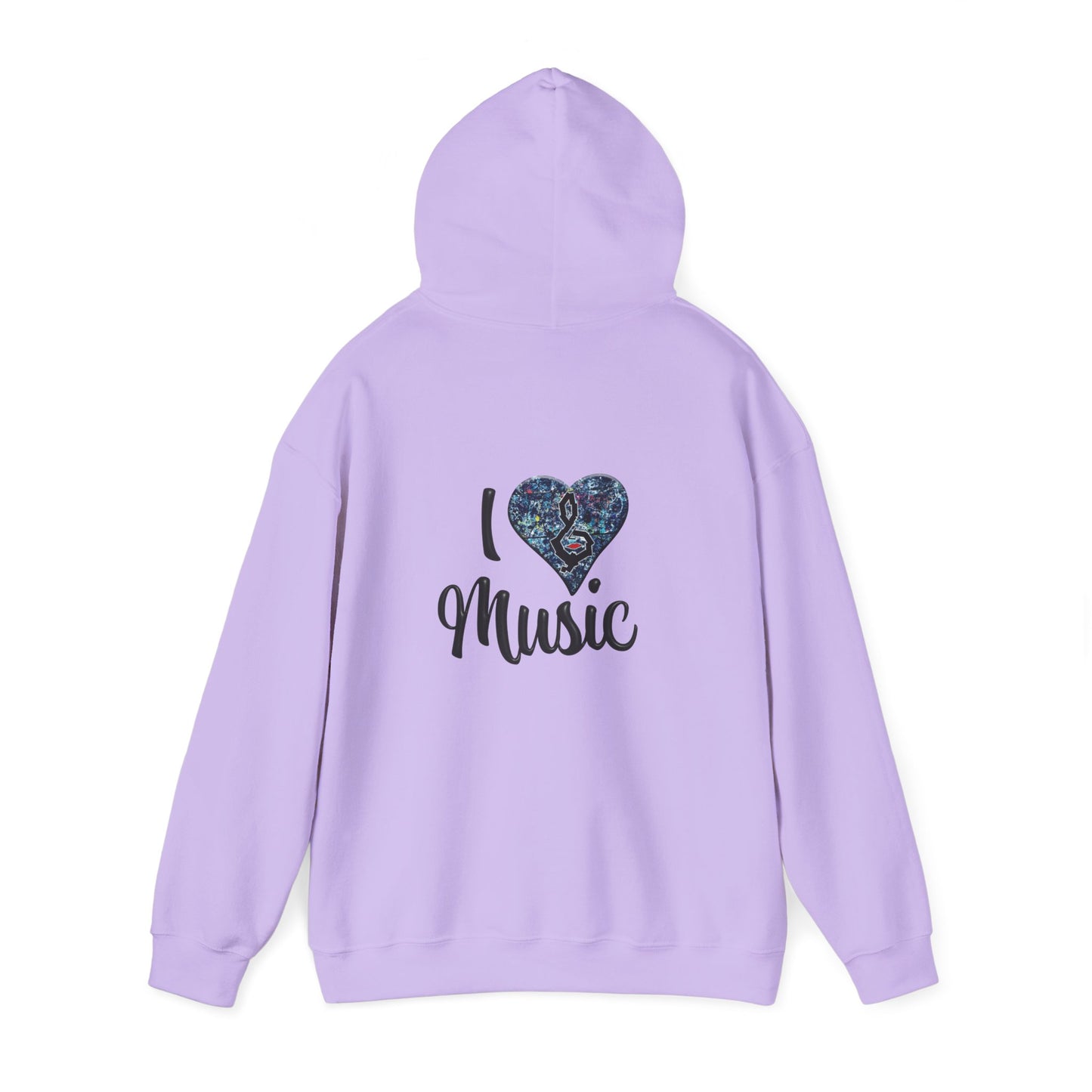 Hunter Hall: I ❤️ Music Heavy Blend Hoodie