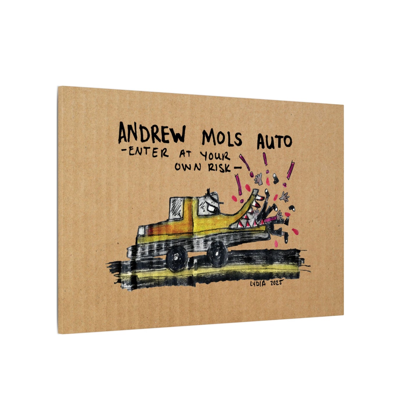 Andrew Mols Matte Canvas, Stretched, 0.75" (Multi-Size)