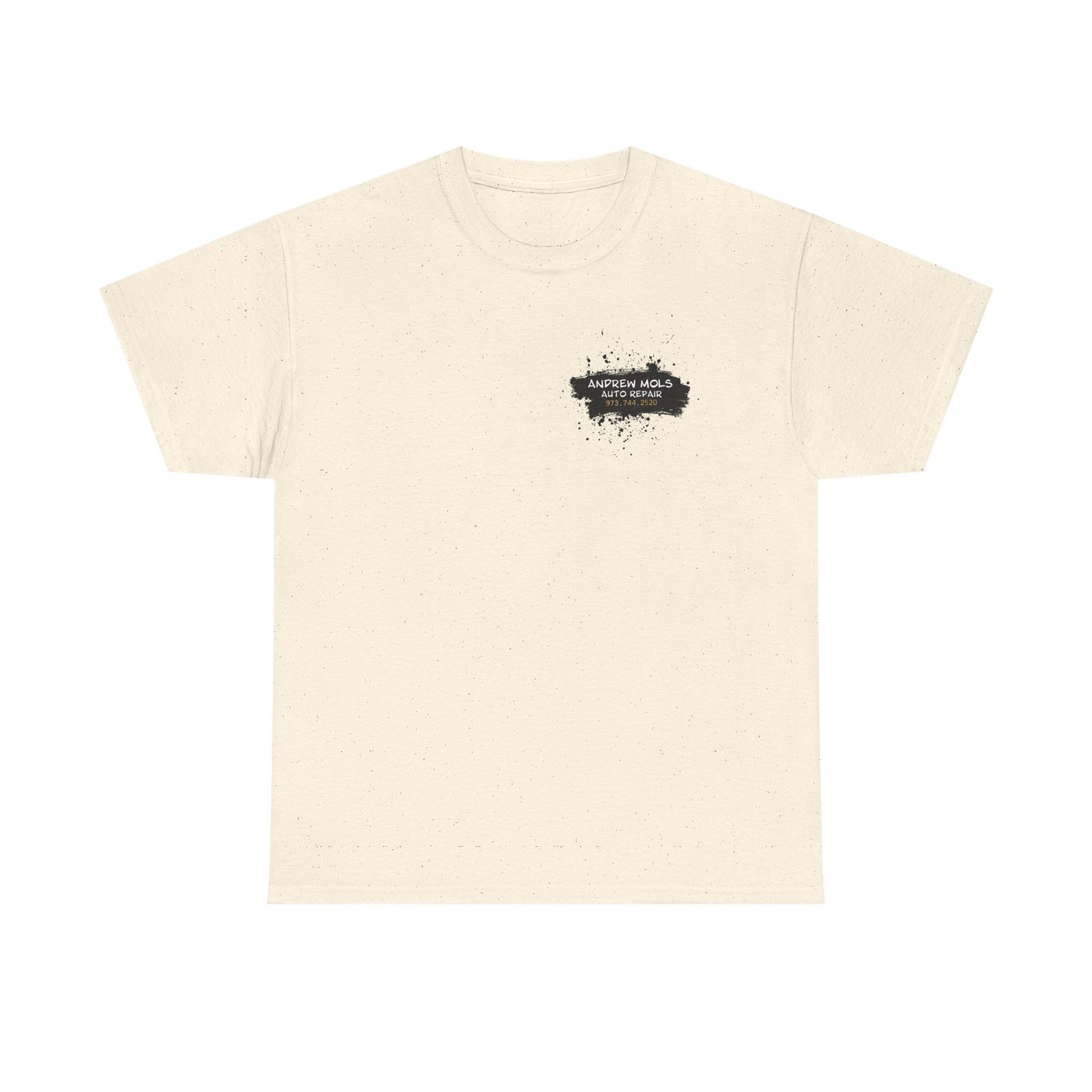 ANDREW MOLS AUTO REPAIR Unisex Heavy Cotton Tee B