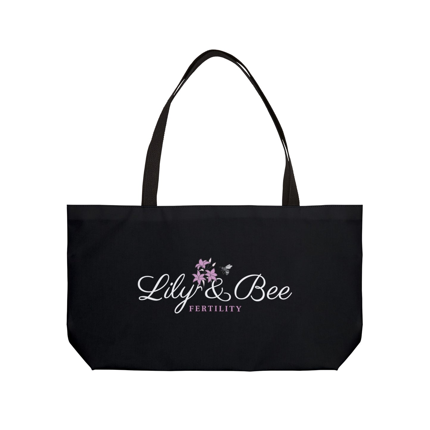 Lily & Bee Weekender Tote - Black
