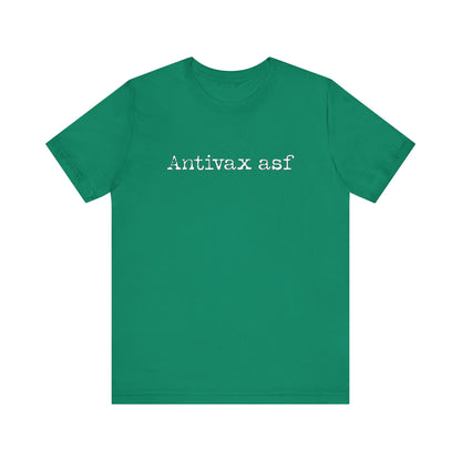TR Antivax asf Adult Unisex Short Sleeve Tee