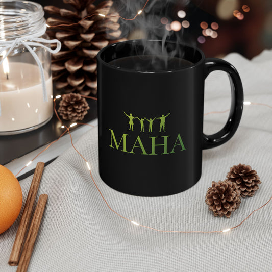 RS MAHA Black Mug (11oz, 15oz)