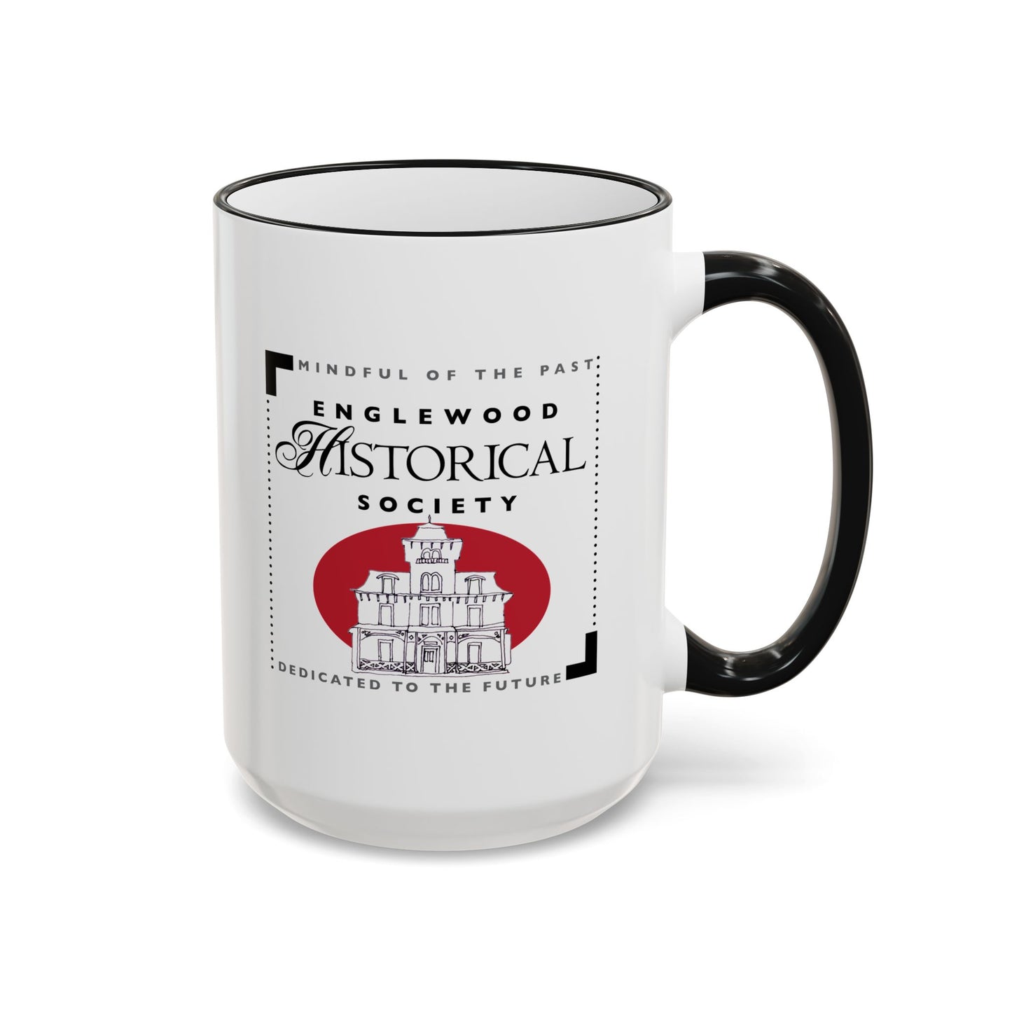 EHS Accent Rim & Handle Mug (11oz, 15oz)