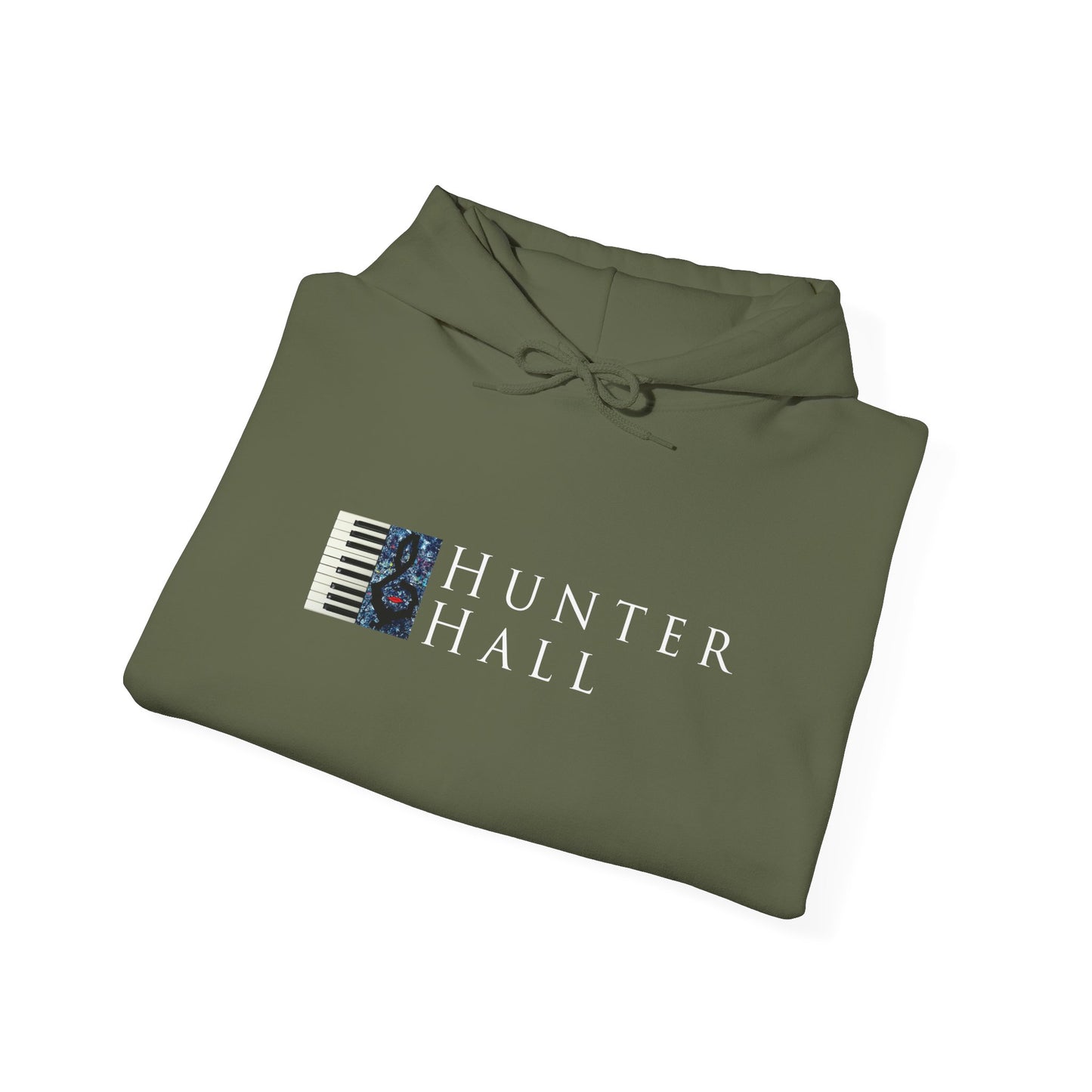 Hunter Hall: Just Practice Piano Sleeve Heavy Blend Hoodie