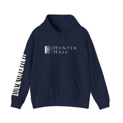 Hunter Hall: Just Practice Guitar and Piano Sleeve Heavy Blend Hoodie