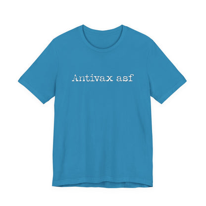 TR Antivax asf Adult Unisex Short Sleeve Tee
