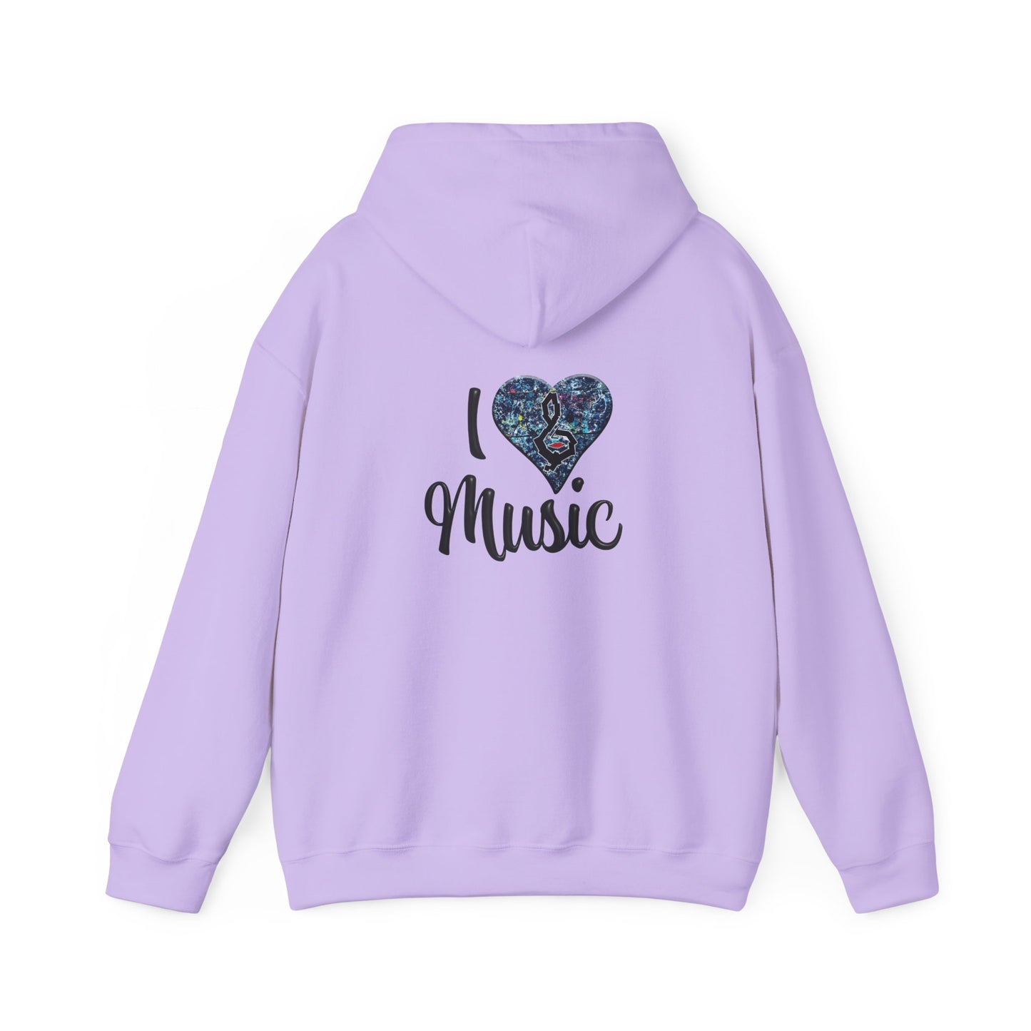 Hunter Hall: I ❤️ Music Heavy Blend Hoodie