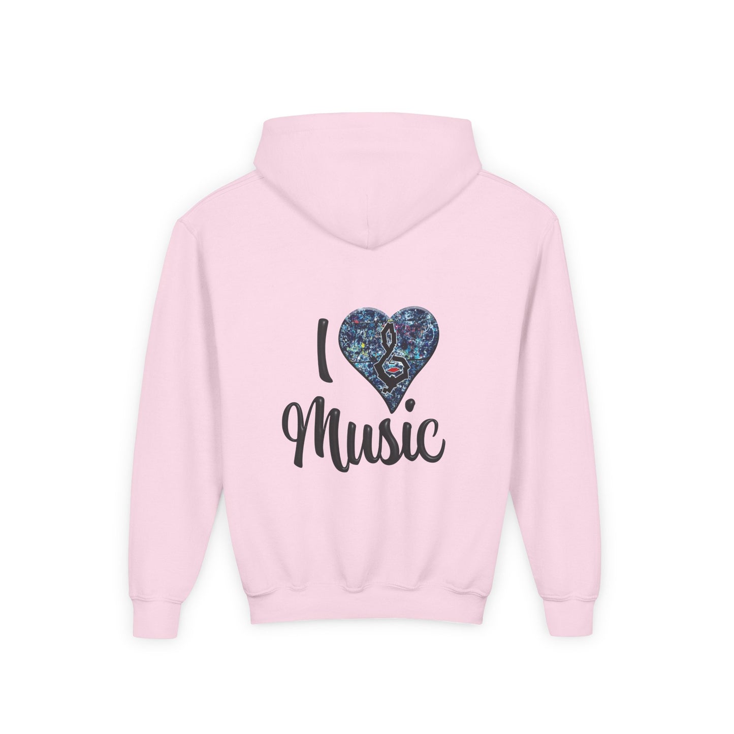 Hunter Hall: I ❤️ Music Youth Hoodie