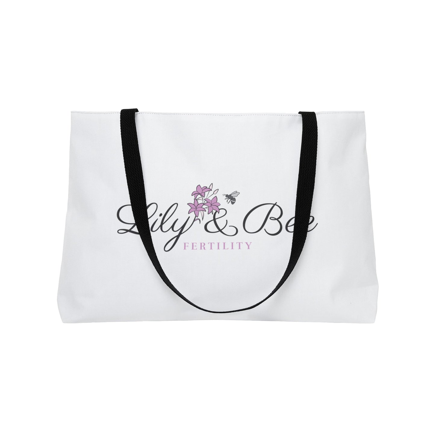 Lily & Bee Weekender Tote - White
