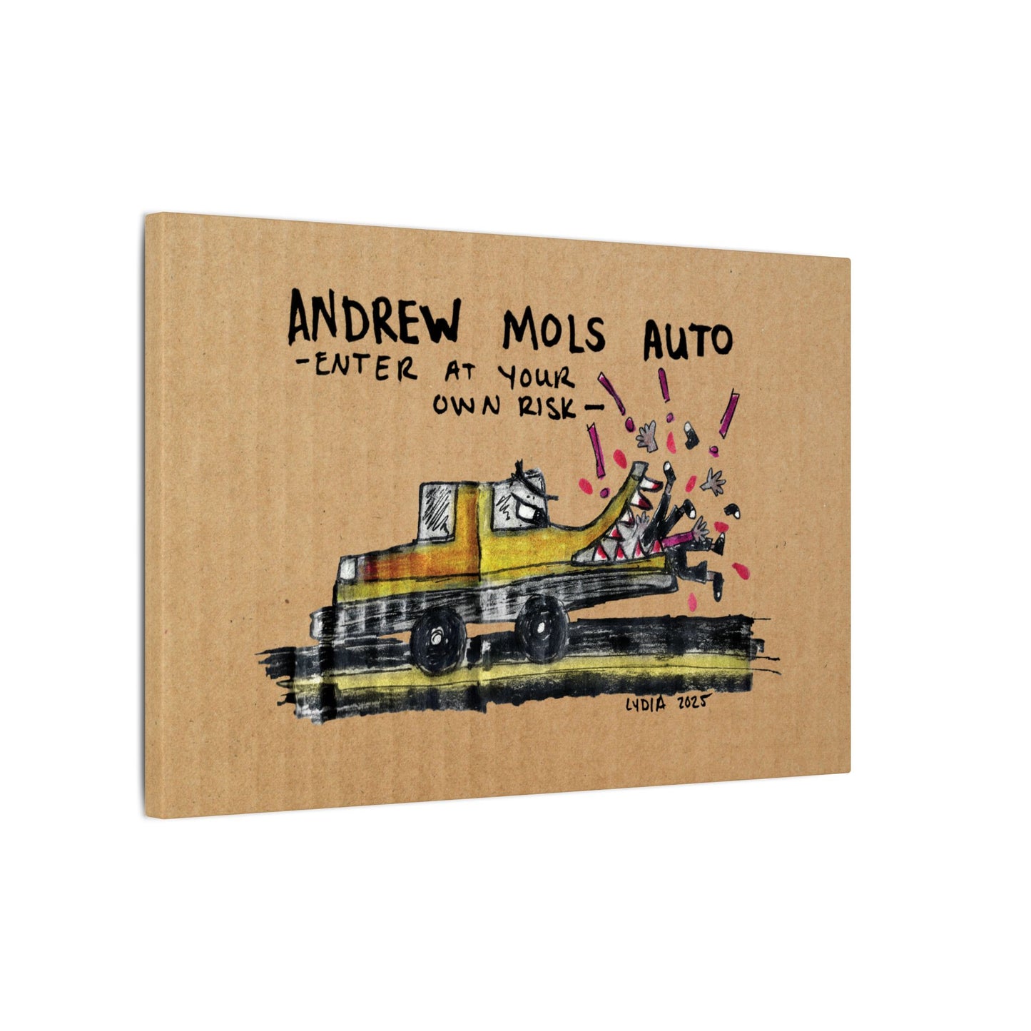 Andrew Mols Matte Canvas, Stretched, 0.75" (Multi-Size)