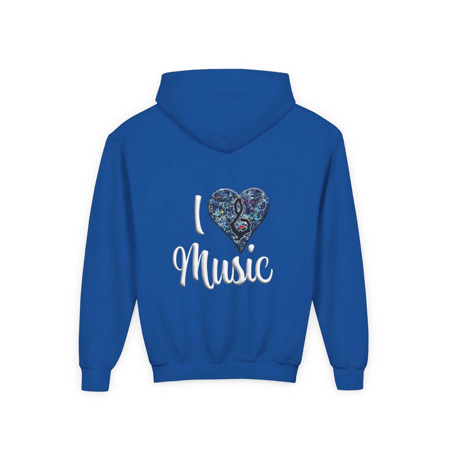 Hunter Hall: I ❤️ Music Youth Hoodie