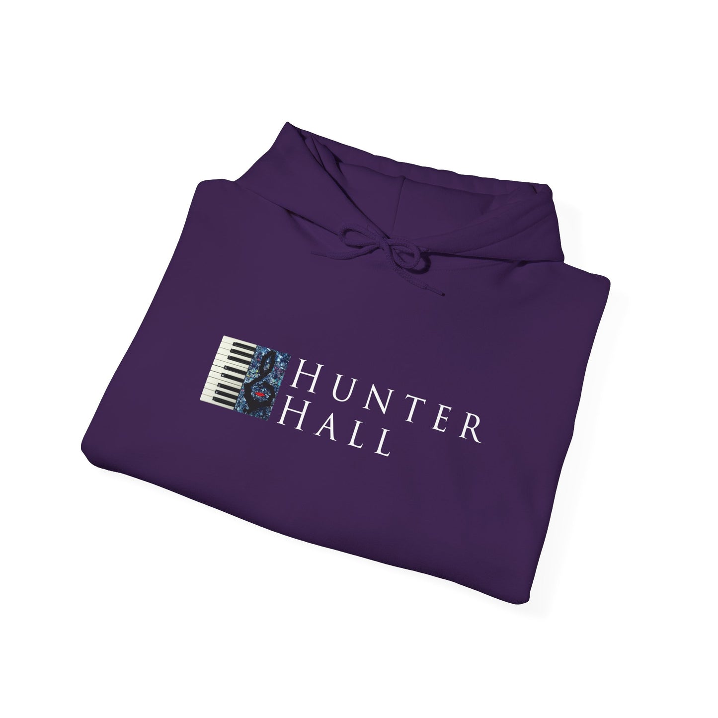Hunter Hall: Just Practice Piano Sleeve Heavy Blend Hoodie